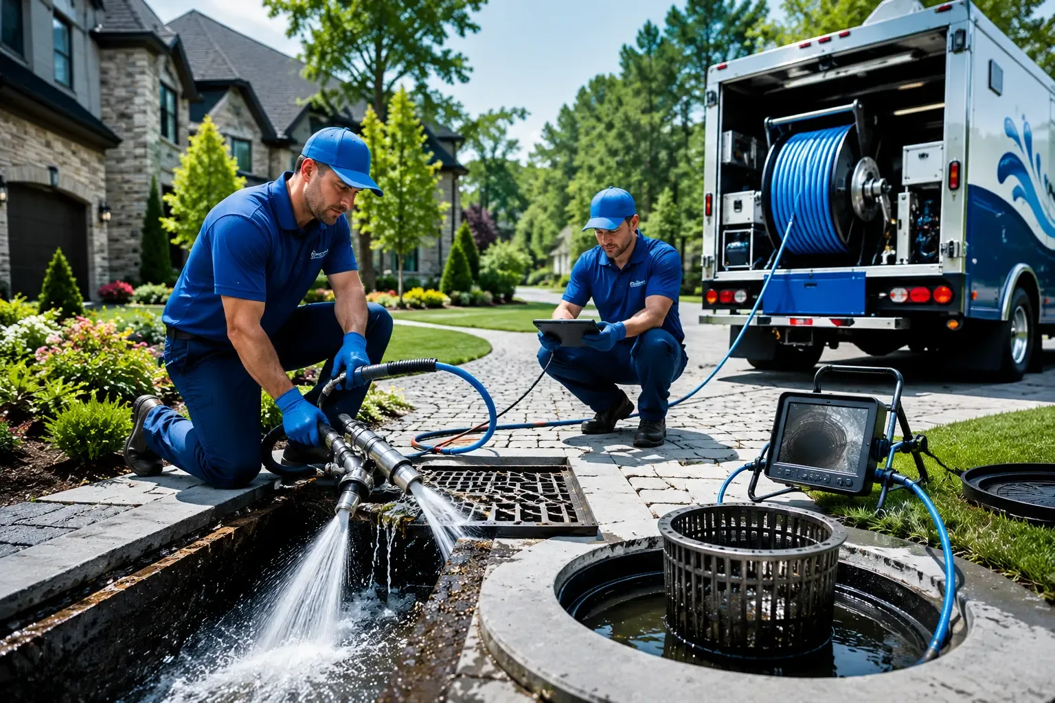 Local outdoor drain cleaning professionals in Vicksburg, MI